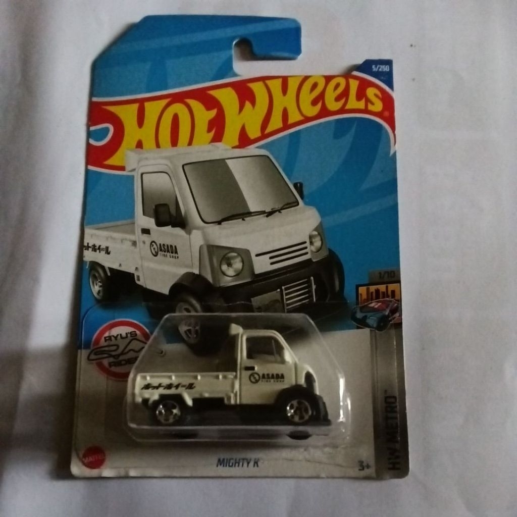 CARD BUBLE JELEK- HOT WHEELS MIGHTY K PUTIH - Wajib baca deskripsi