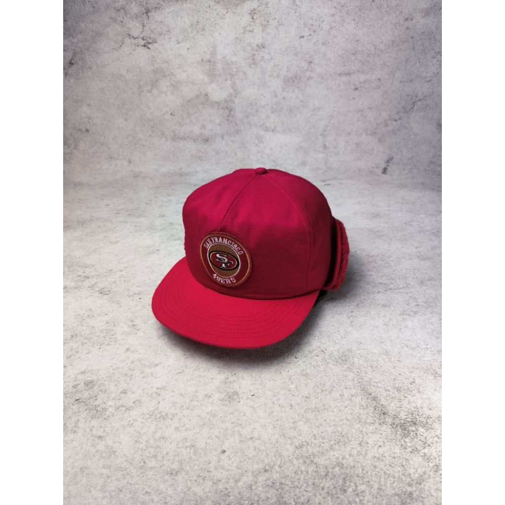 Topi Vintage Caps Snapback K - Product Ear Flap, Ear Dog x San 49ers