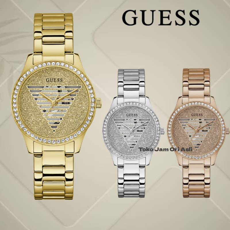 GUESS GW0605L1 GW0605L2 GW0605L3 LADY IDOL Jam Tangan Wanita Garansi Resmi 1 Tahun
