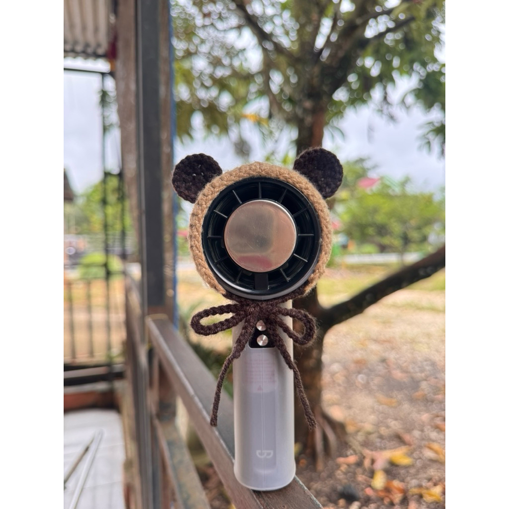 Case/cover rajut kipas Gojoodoq lucu