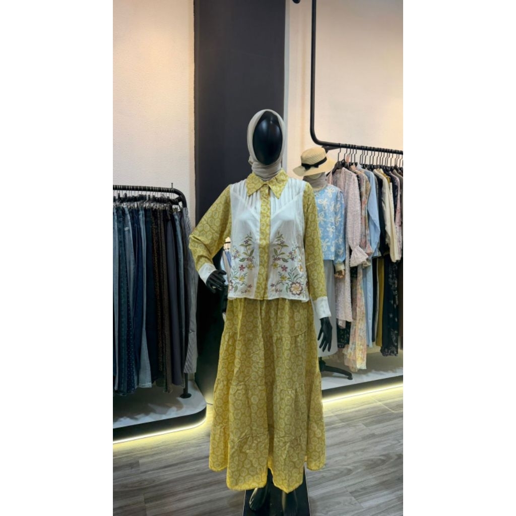 one set rok bordir bawah