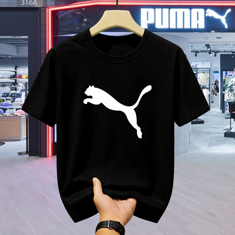 Kaos PUMA Minimalis Pria | T-shirt Cocok Aktivitas Outdoor