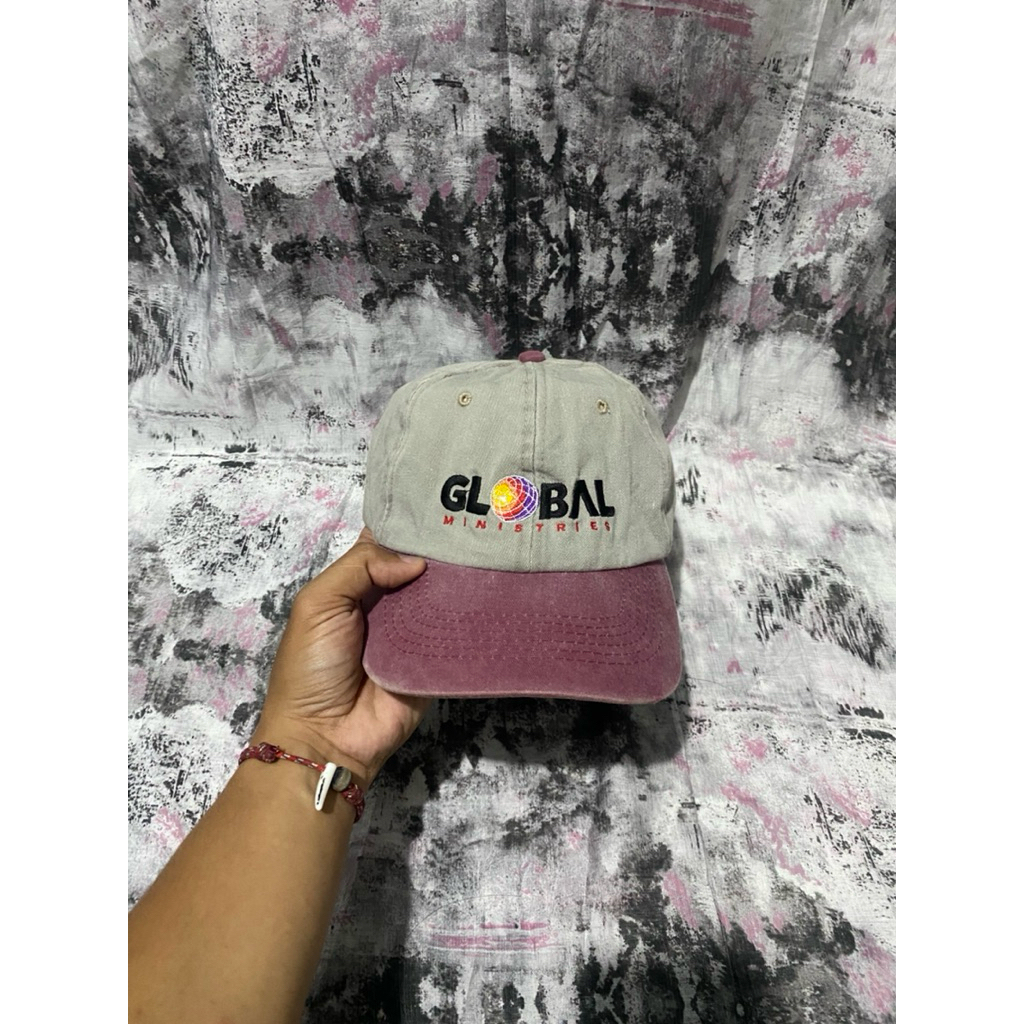 topi vintage two tone