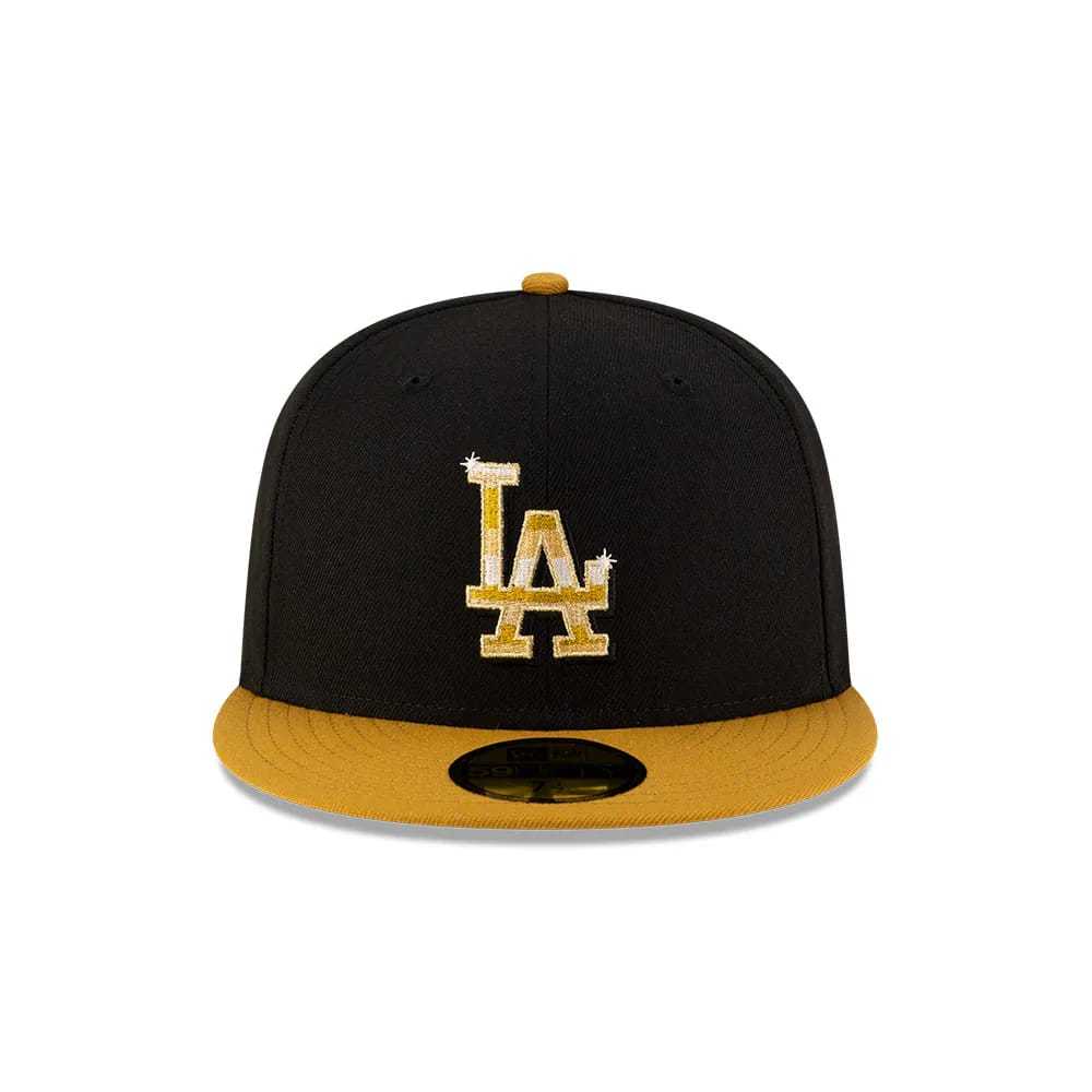 TOPI NEW ERA 59FIFTY Day Los Angeles Dodgers Black ORIGINAL 100% 60750825