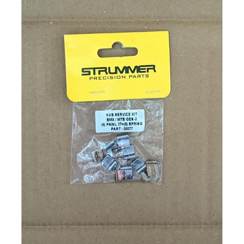 Hub Service Kit Strummer MTB X6 6 Pawl Gen 2 Pelatuk Ring Besi Tawon Freehub Free Hub Gerigi MT380 M