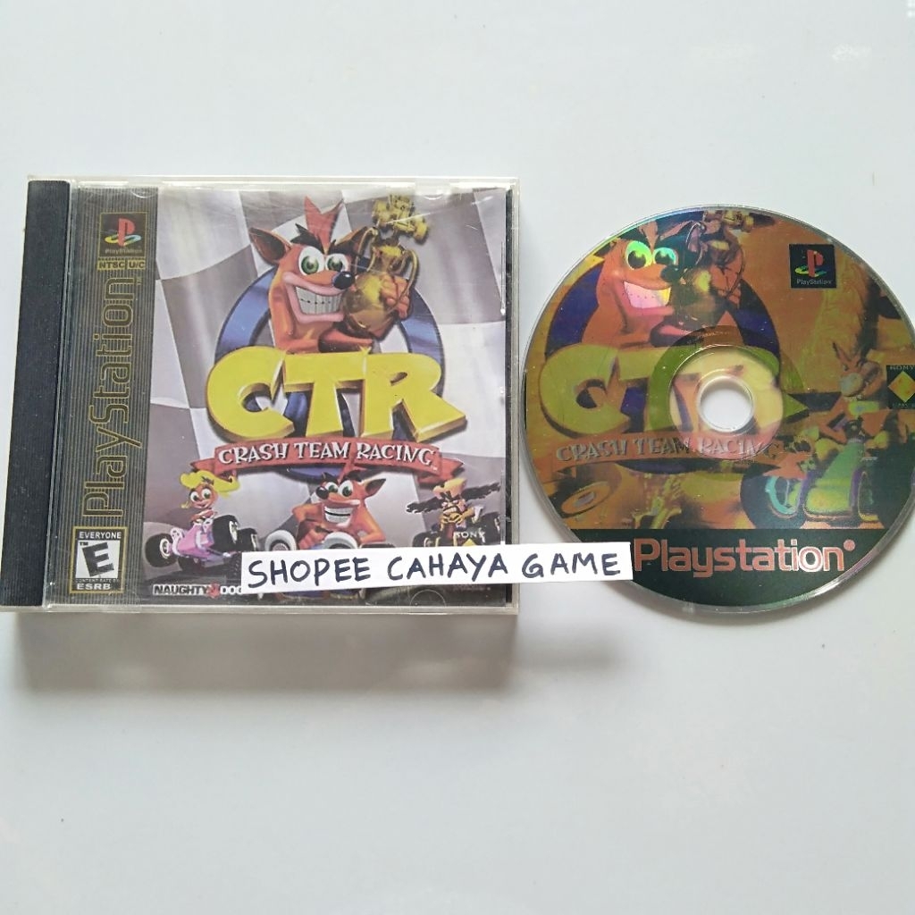 kaset ps1 kopab crash team racing CTR