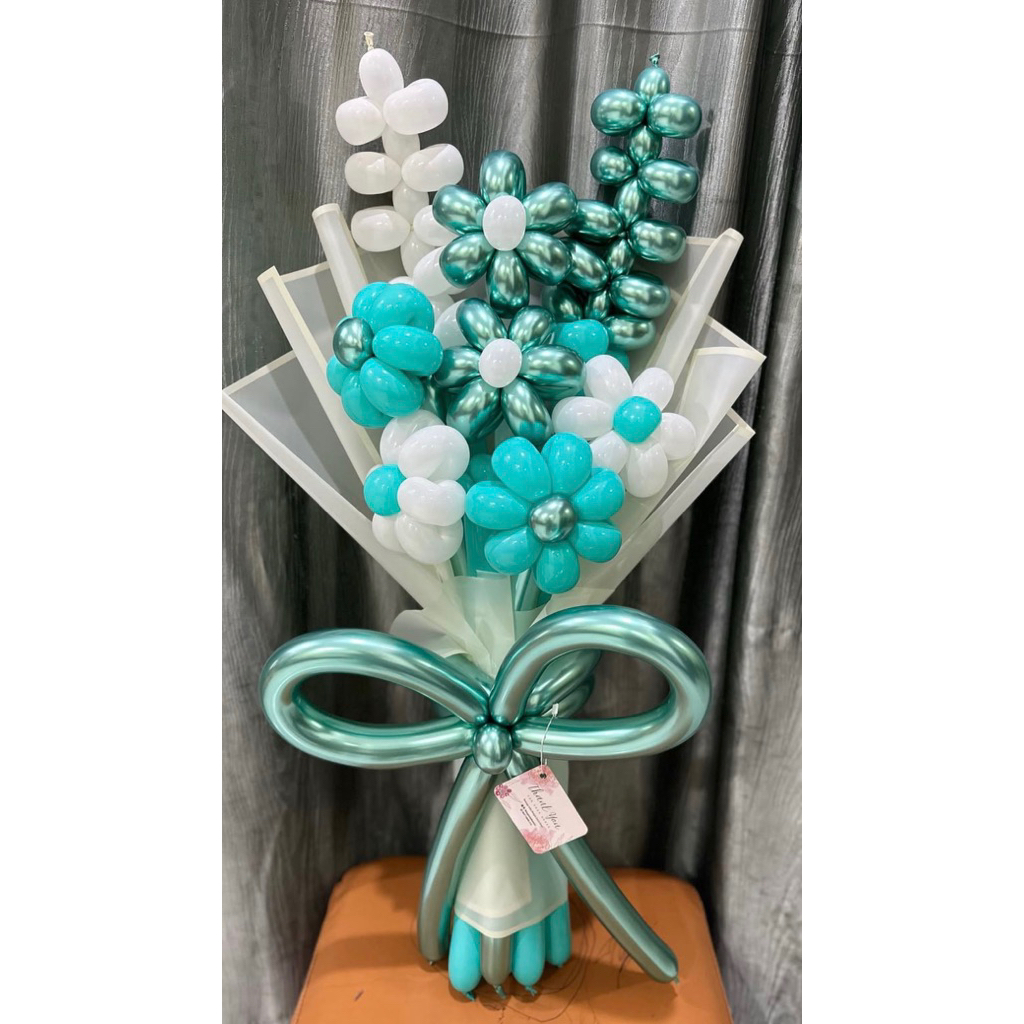 Bunga balon/ Bunga Daisy/ Bunga lavender/ bunga balon medan/ Bunga twist / Buket Balon