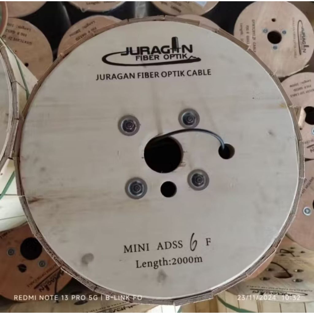 kabel adss 6 core 2 km / kabel mini adss 6 core 2 km