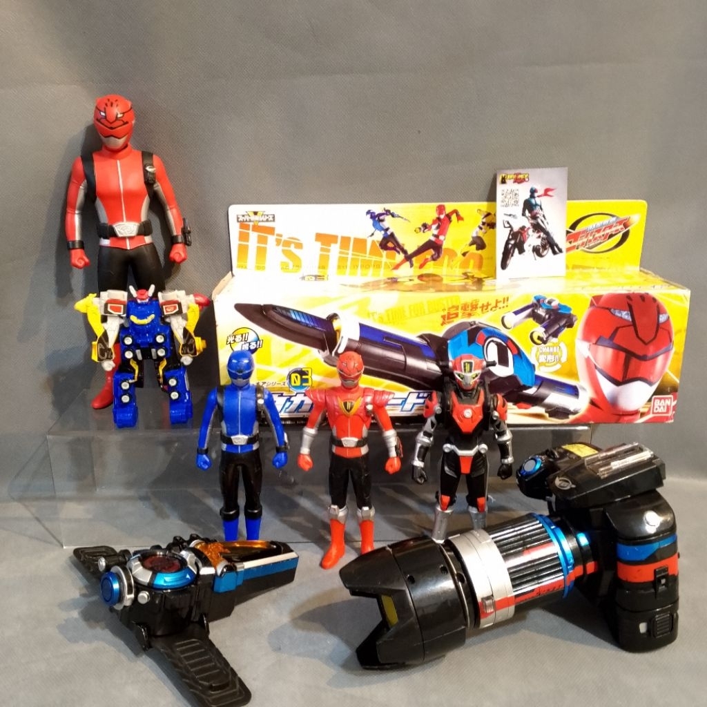 DX Soucan Blade Weapon Super Sentai Go Buster Power Ranger Beast Morpher Set Figure Original BANDAI 