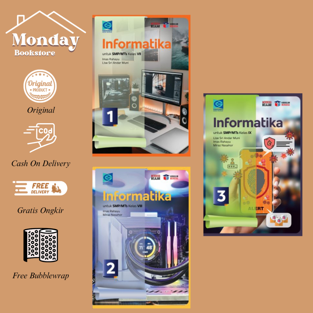GRAFINDO SMP - Informatika untuk SMP/MTs Kelas 7,8,9 KURIKULUM MERDEKA