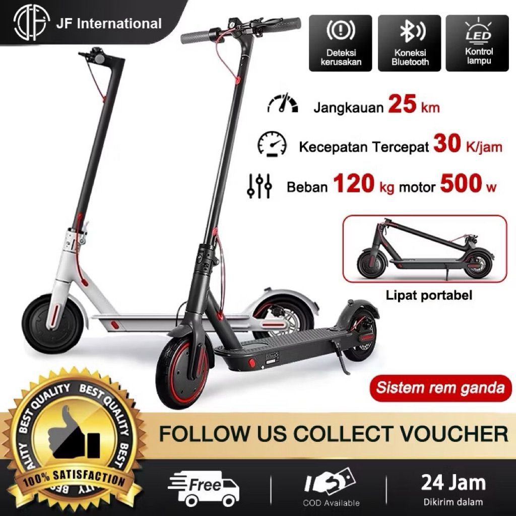 Preloved Audrey Inspire 2 Electric Scooter 7.8Ah Outdoor Skuter / Skuter Listrik / Elektrik Skuter /