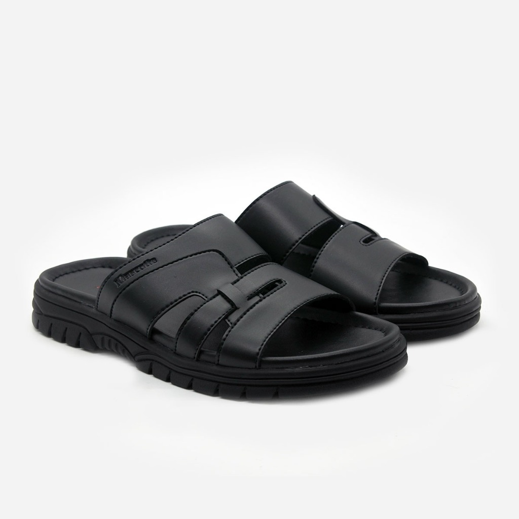 Mascotte LIOSY | Sandal Pria 735.034 [ Black ]