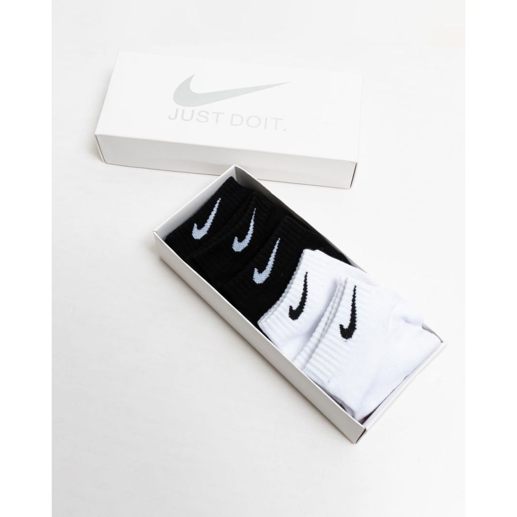 Kaos Kaki Cotton Nike Sock Box 5 in 1
