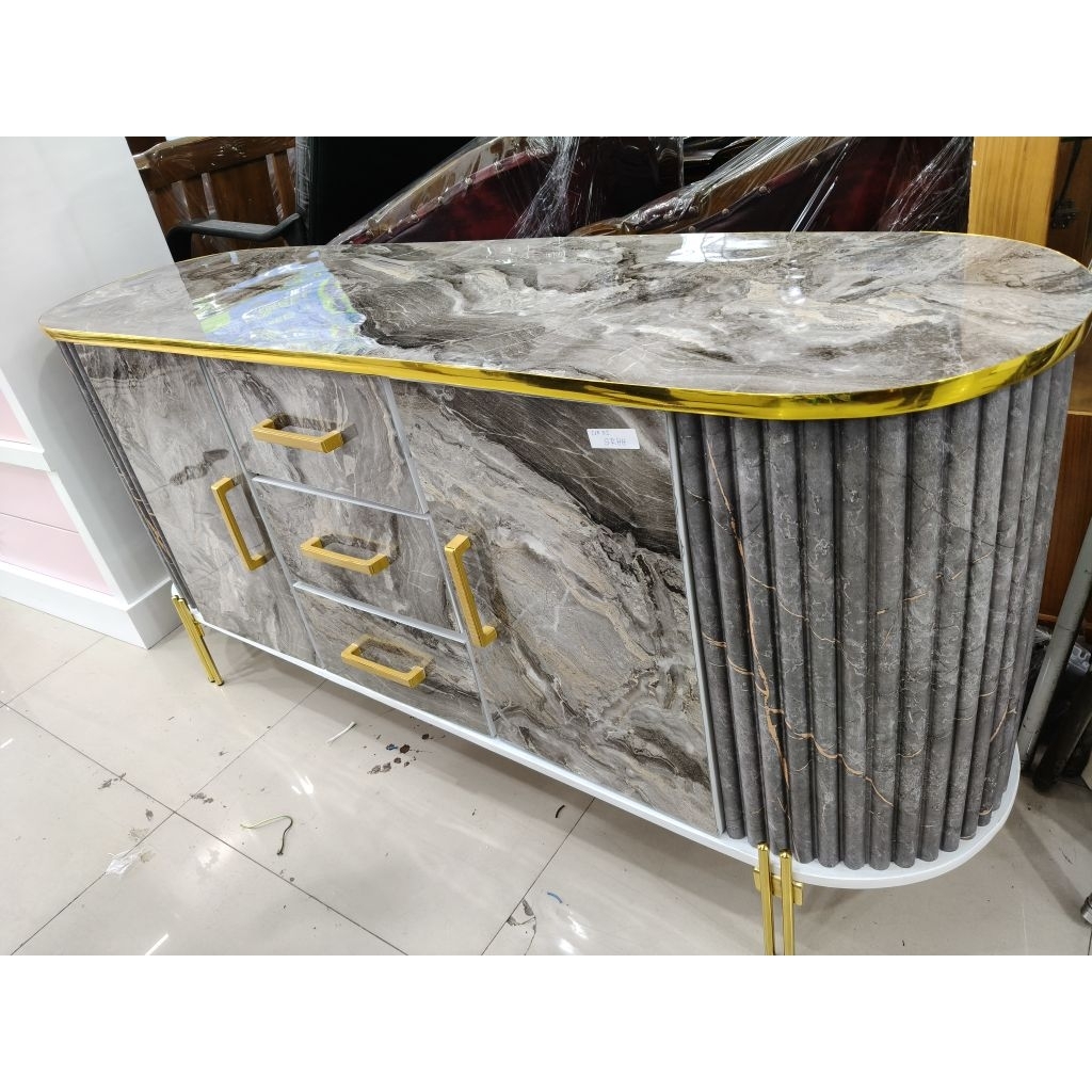 lemari tv rak tv HPL creta 150cm