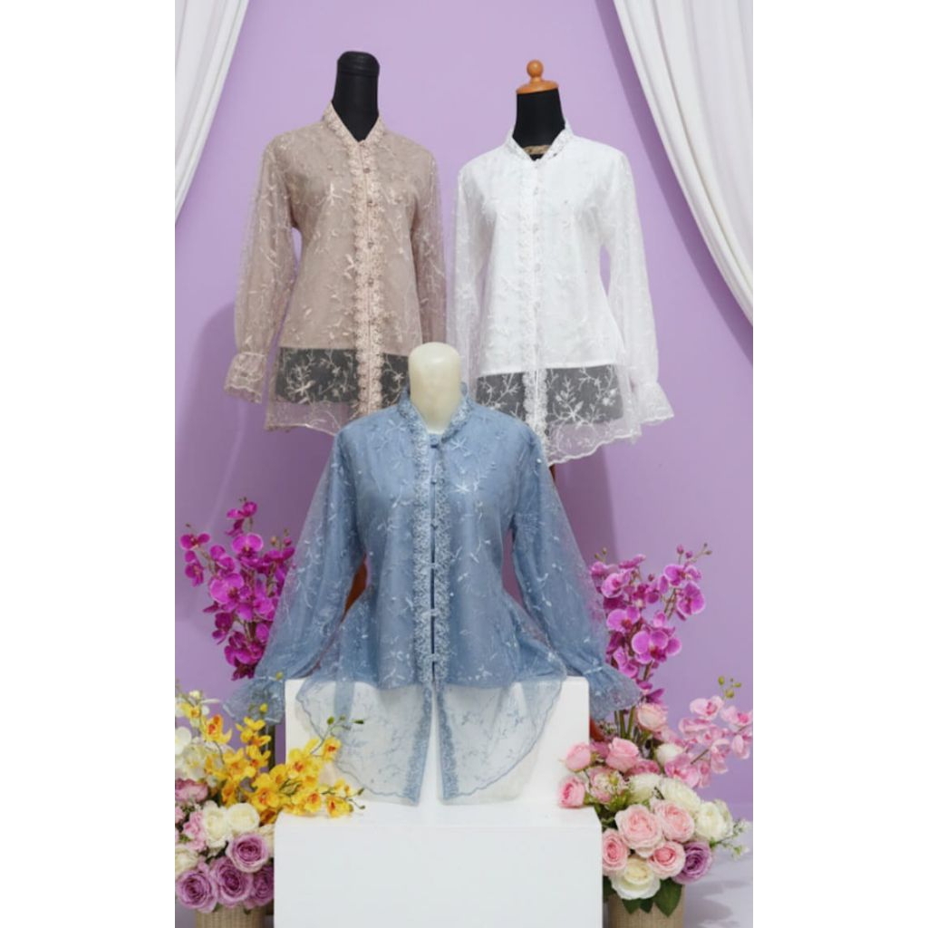 Brokat kebaya, outer brokat wanita kekinian