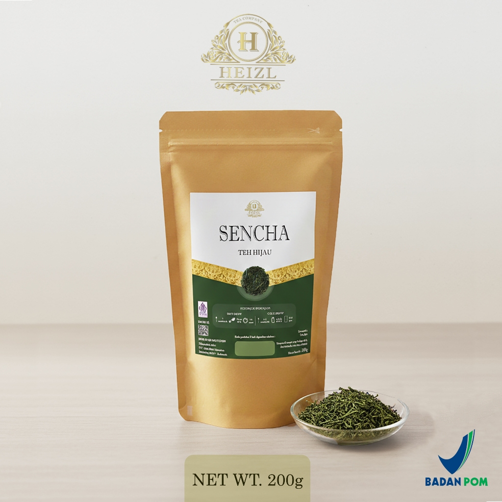 HEIZL Sencha Japanese Green Tea ( Ocha Teh Hijau Jepang ) 200gram