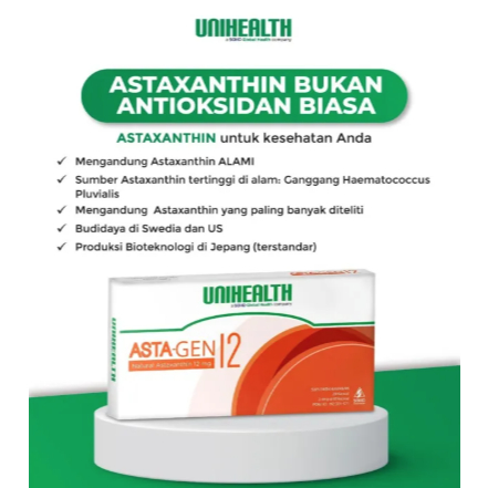 Membantu Menjaga Kesuburan dengan Antioksidan ASTAGEN 12 Unihealth