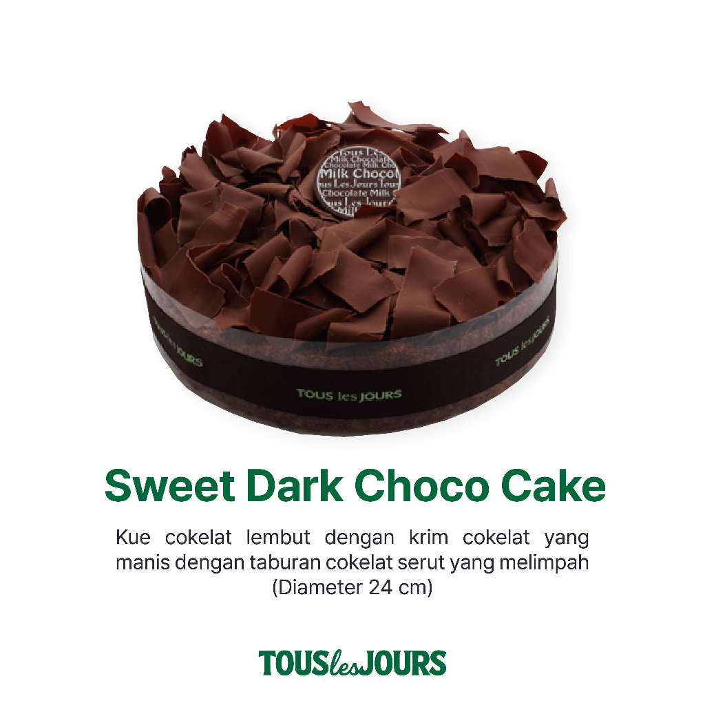 TOUS les JOURS - Sweet Dark Choco Cake