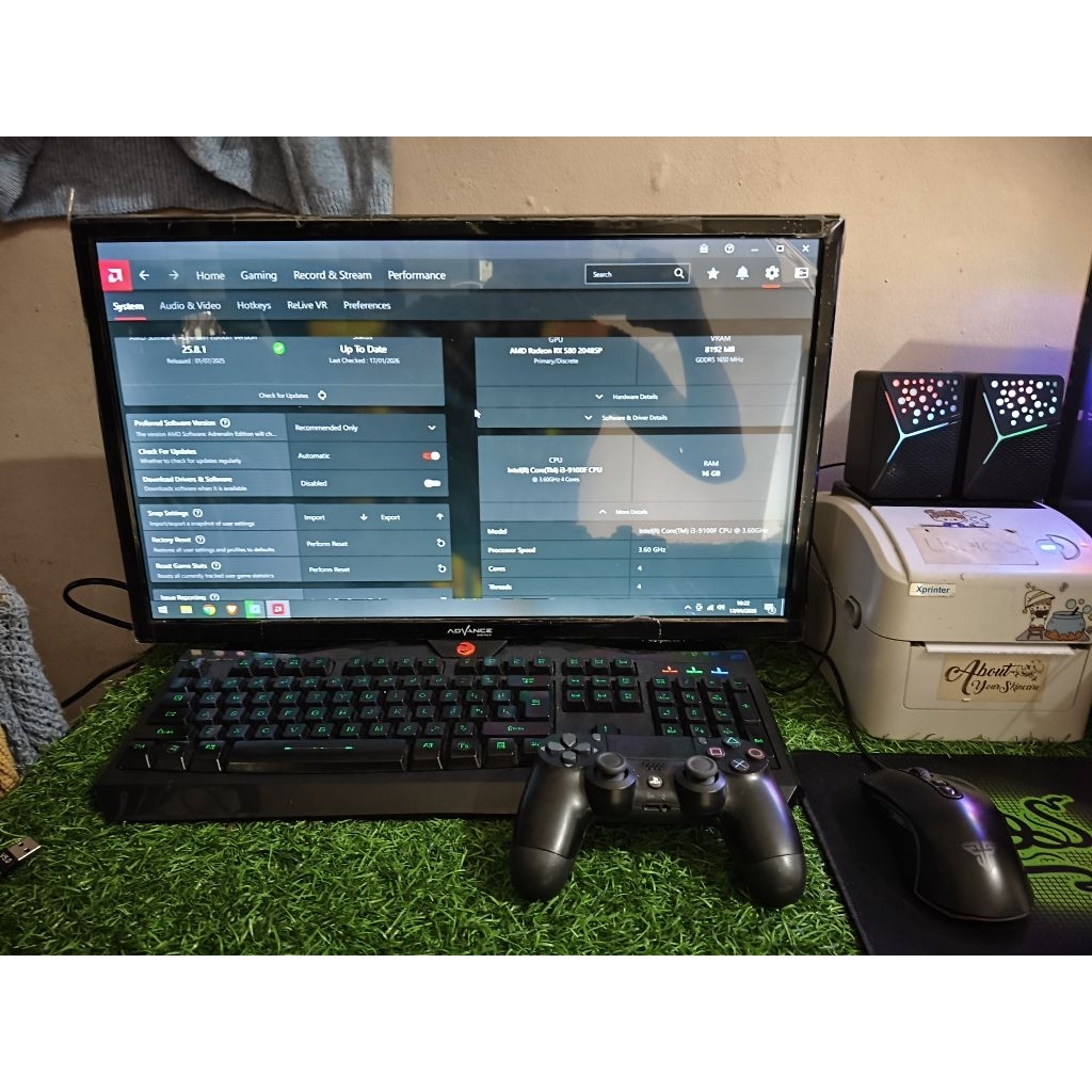 TV LED Digital advance 24 Inch - Smart TV,  DVB-T2