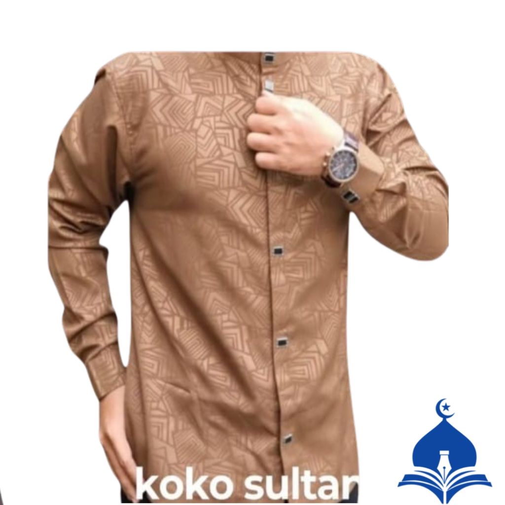 KOKO SULTAN KEMEJA SULTAN EMBOS BAJU KOKO PRIA