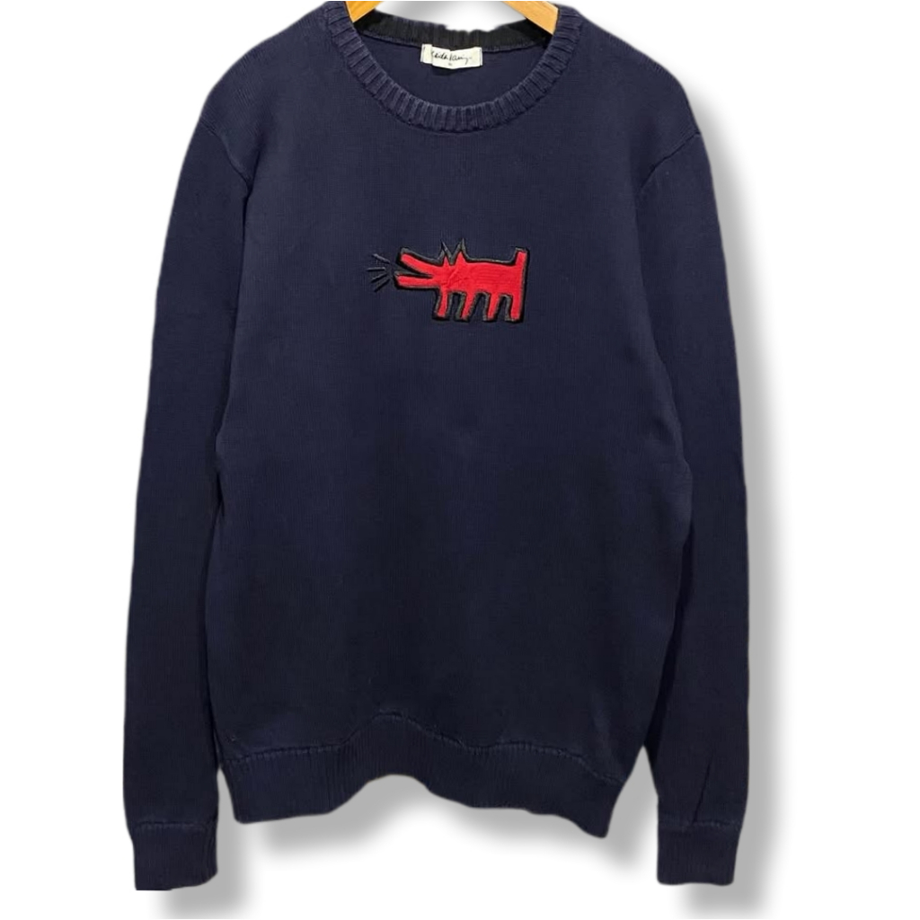 KEITH HARING CENTER LOGO KNITWEAR SWEATER | RAJUT | OUTERWEAR | XSTOb