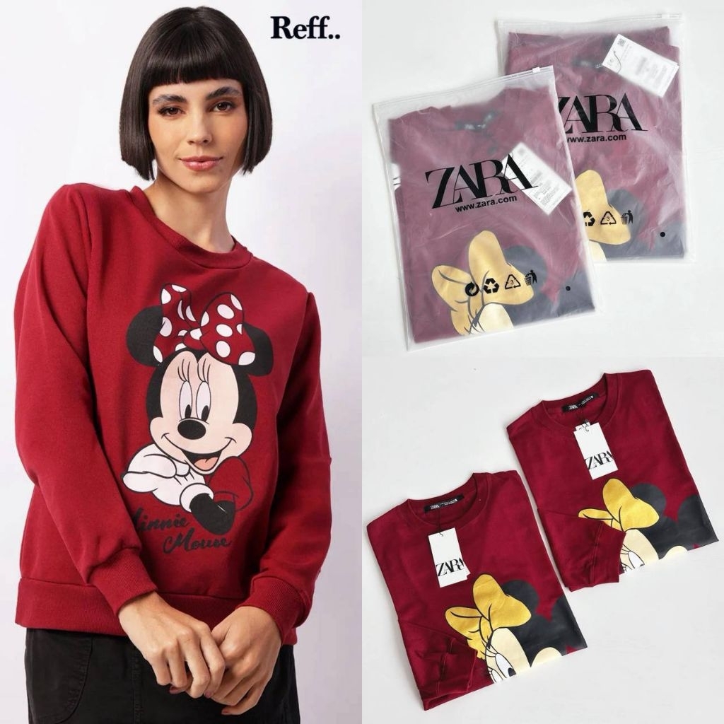 kaos lengan panjang wanita katun