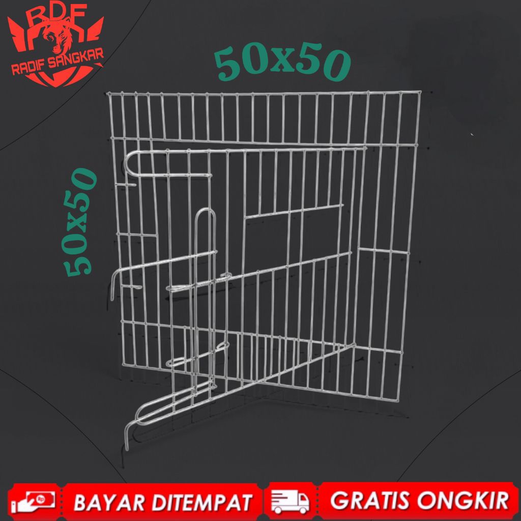 Panel Ram Pintu Kandang 60x60/40x40/50x50