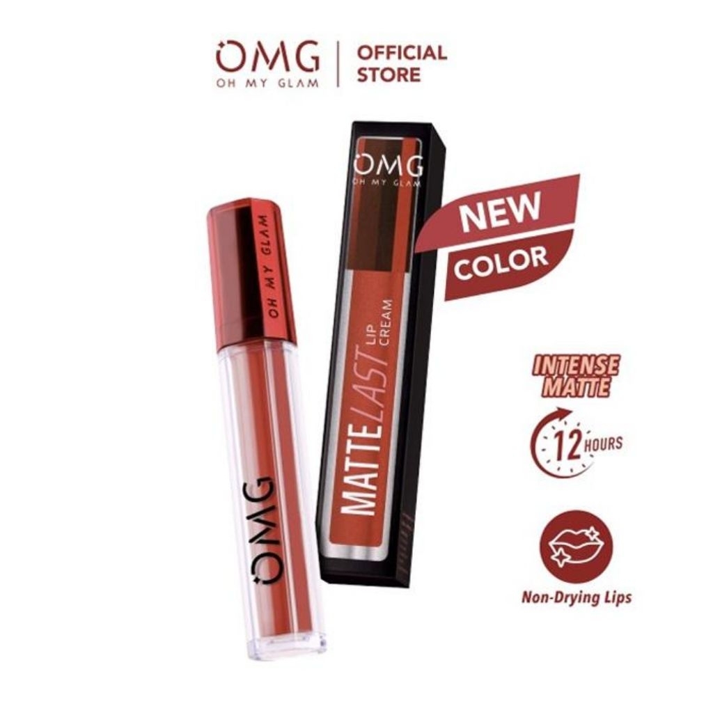 [Beli 2 lebih murah] OMG Gloss Lip Finish | Lip Gloss OMG Oh My Glam | OMG MATTE LAST LIP CREAM