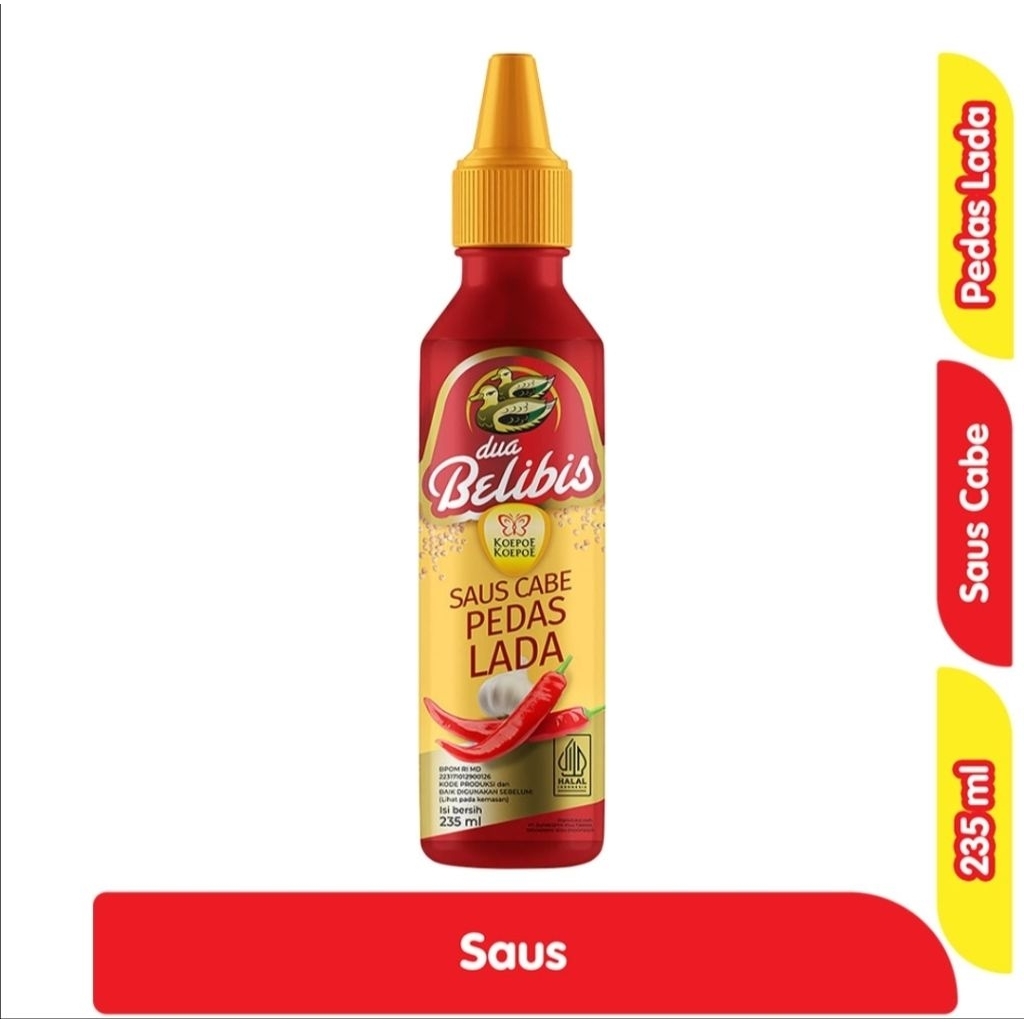 dua Belibis Saus | Extra Pedas | Pedas Lada  235 ml