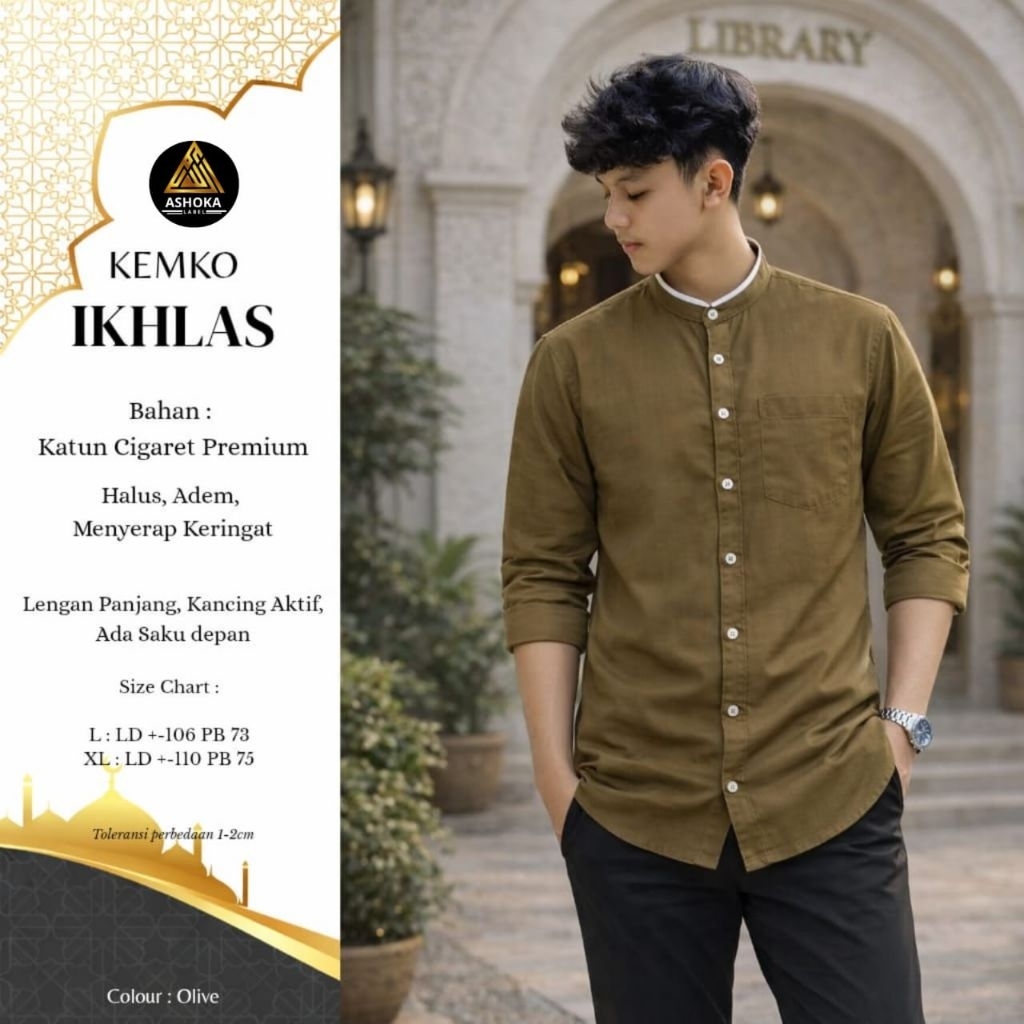 KEMKO IKHLAS ZUBAIR BILAL KEMKO CIGARET PREMIUM KEMKO LENGAN PANJANG KEKINIAN KEMKO MUSLIM KEMKO MOT