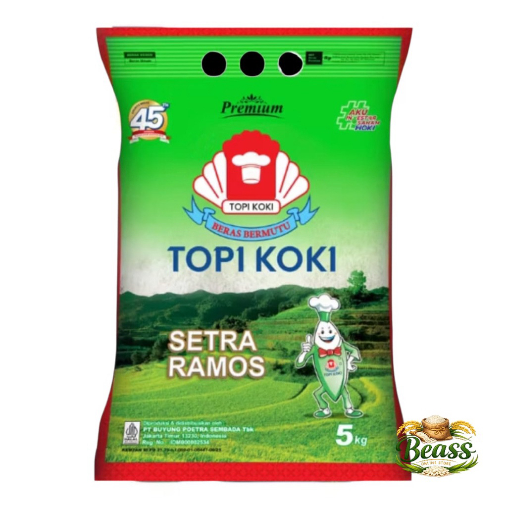 Topi Koki Setra Ramos 5Kg