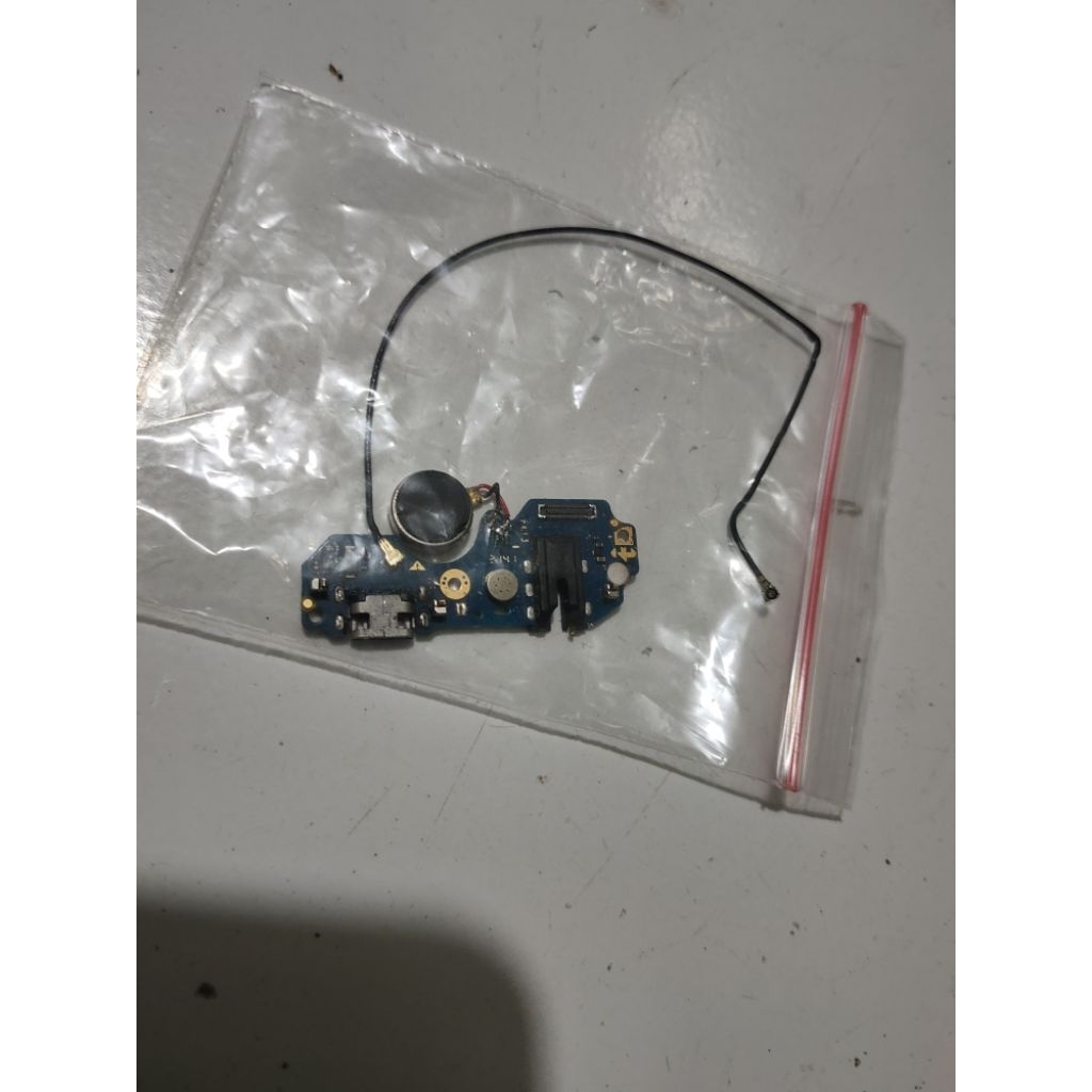papan cas kabel antena getar Infinix smart 6 ori copotan