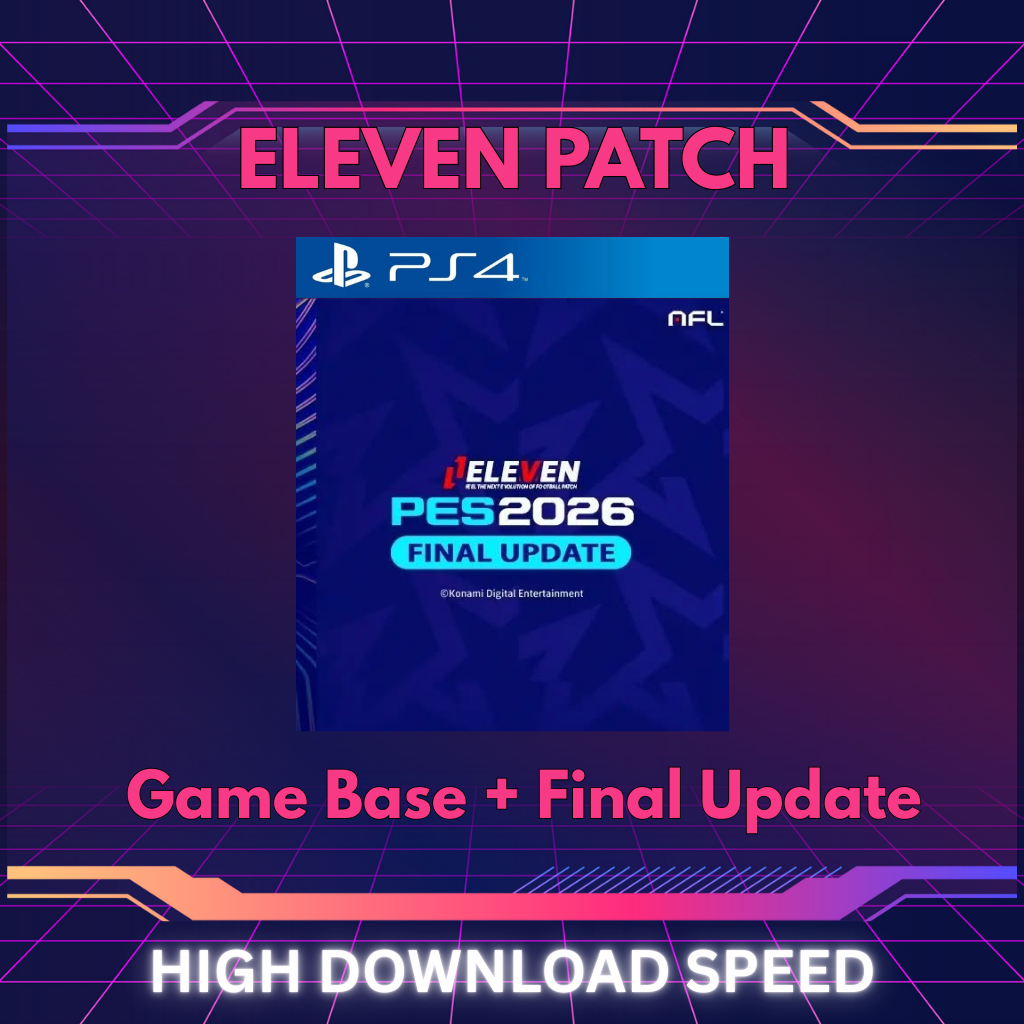 PES 2026 Eleven Patch Final Update Datapack 7.09 - PS4 HEN