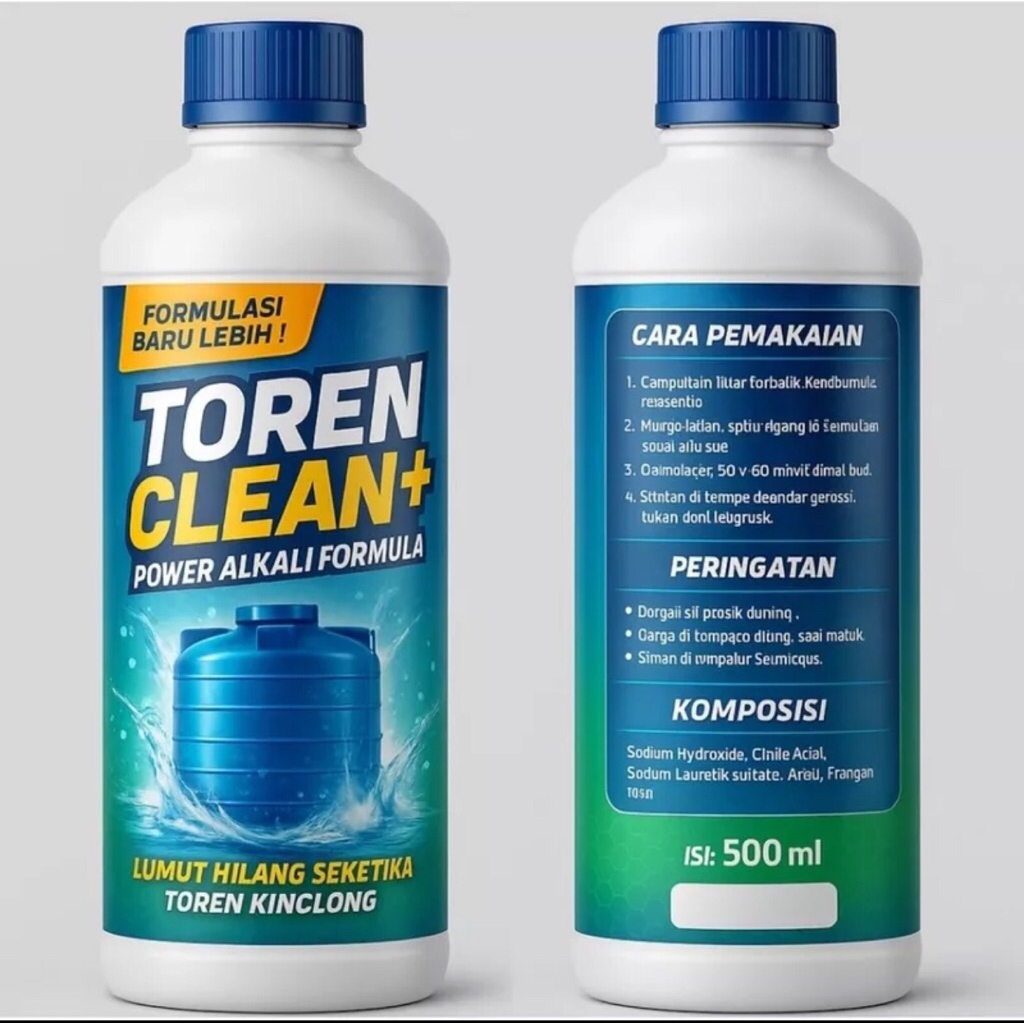 TOREN CLEAN Cairan Pembersih Toren 500 ml