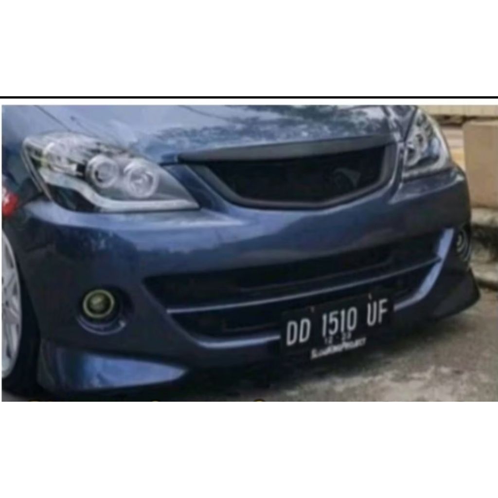 pengaman bemper Avanza tipe s fiberglass Hiitam