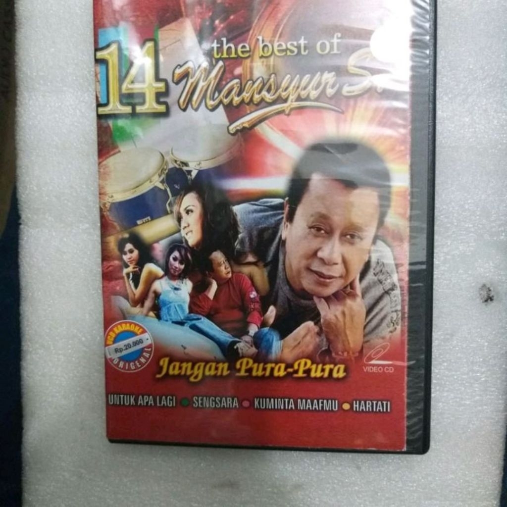 VCD 14 THE BEST OF MANSYUS S JANGAN PURA PURA