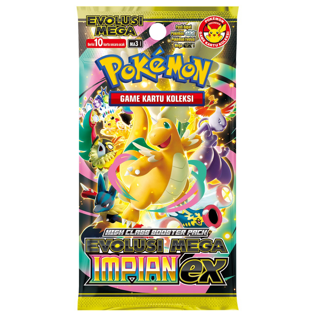 TCG POKEMON INDONESIA MEGA IMPIAN BOOSTER BOX - TCG POKEMON
