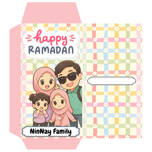 Amplop Lebaran Custom Nama Dan Gambar Art Paper