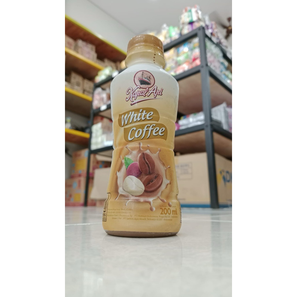 minuman kapal api white coffee ready to drink 200ml