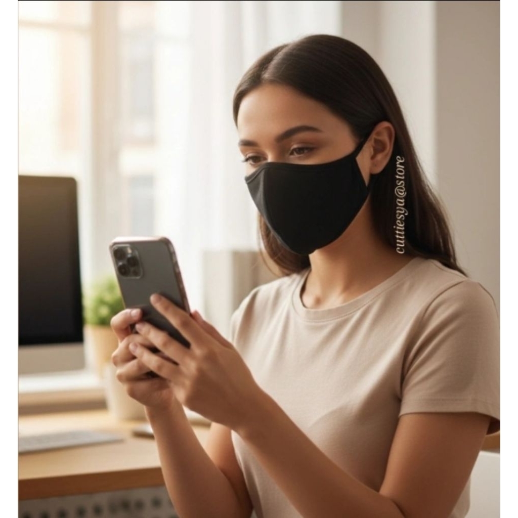 Masker Kain Lapisan Busa