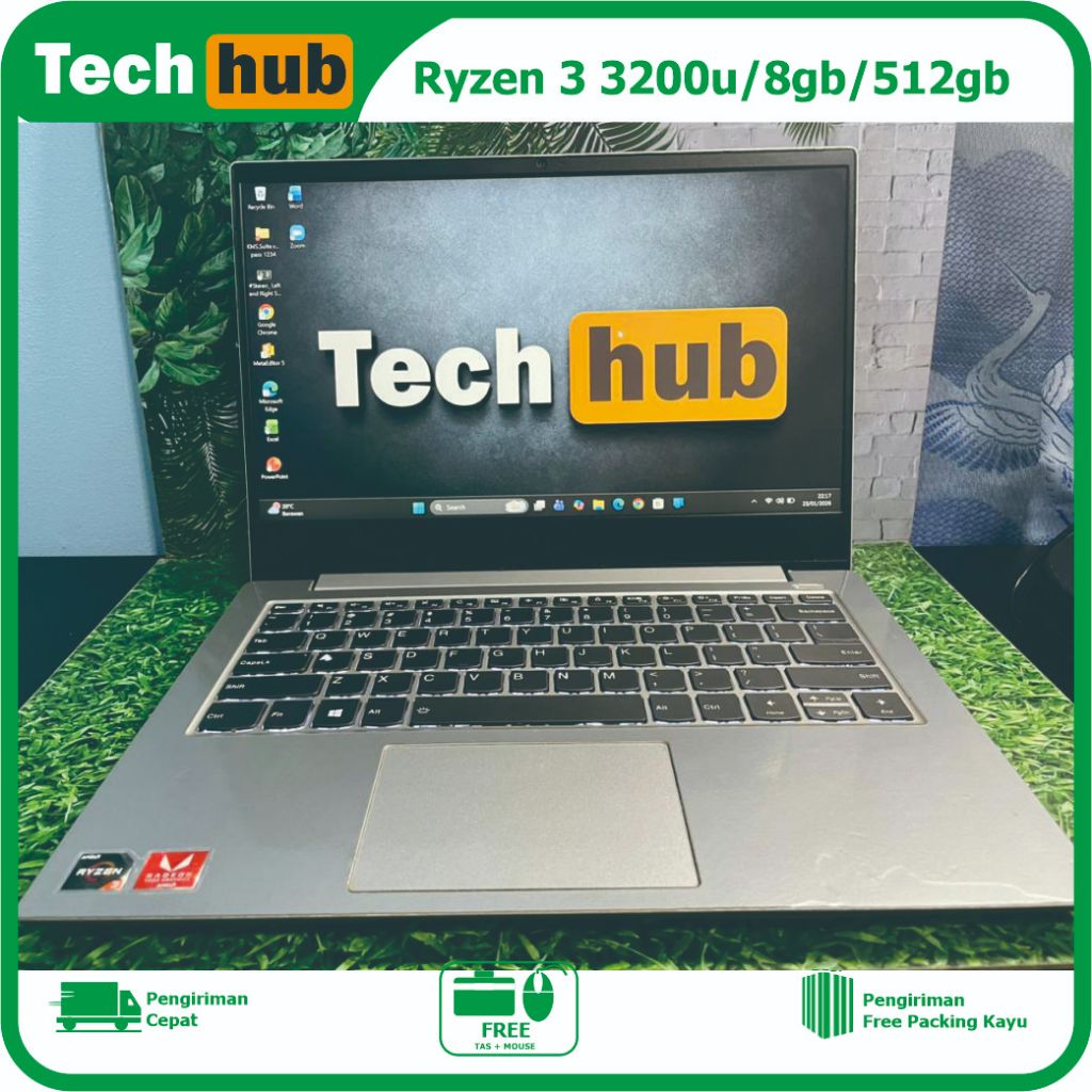 Laptop Lenovo Ideapad S340 14API AMD Ryzen 3-3200U RAM 8GB SSD 512GB