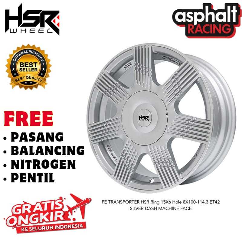 Velg Mobil R15 Untuk Wuling Binguo Wuling Airev Wuling Confero Brio Ayla Agya DLL HSR FE TRANSFORTER