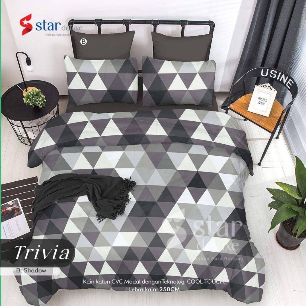 Trivia sprei katun Korea by STAR free karet anti geser