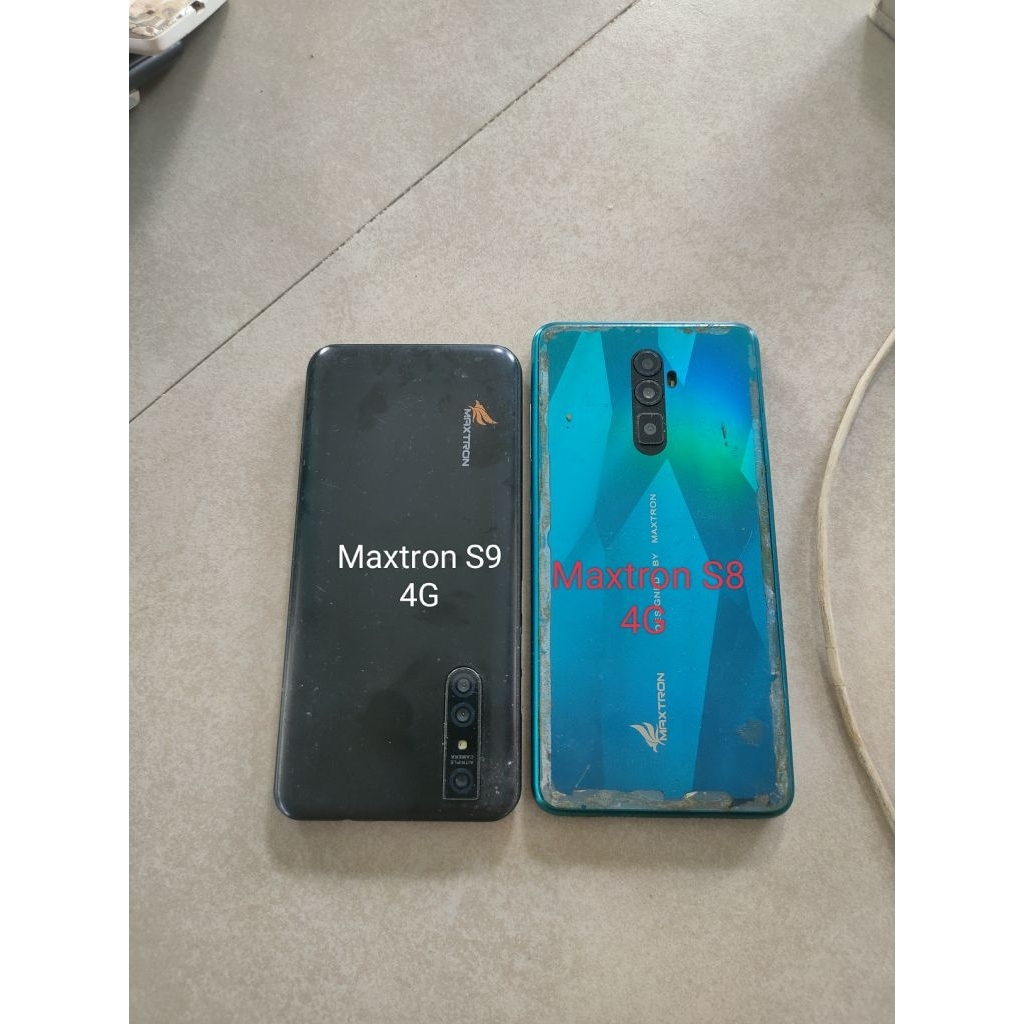 Maxtron S9 4G dan Maxtron S8 4G rusak 2 Unit anggap jual sparepart bahan