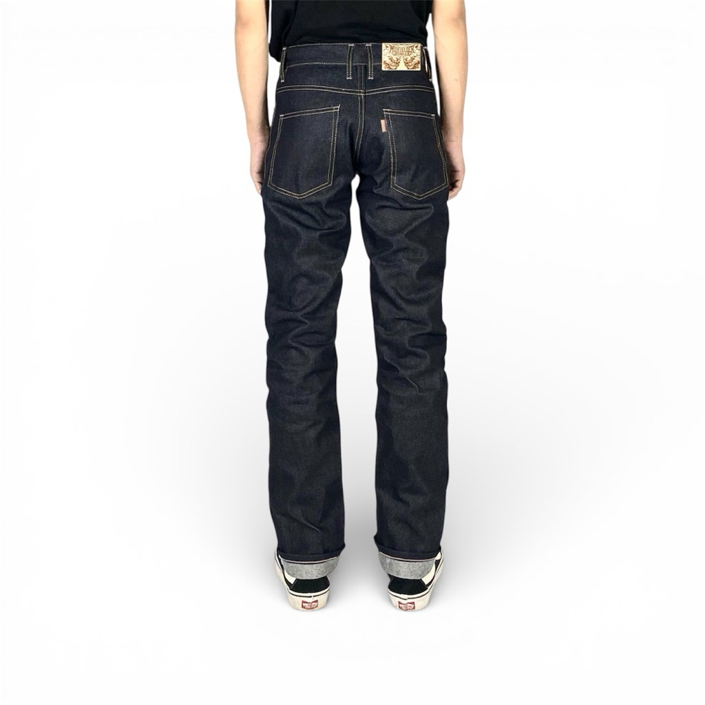 Midfielder_denim - jeans denim 18oz hidden arcuate howler