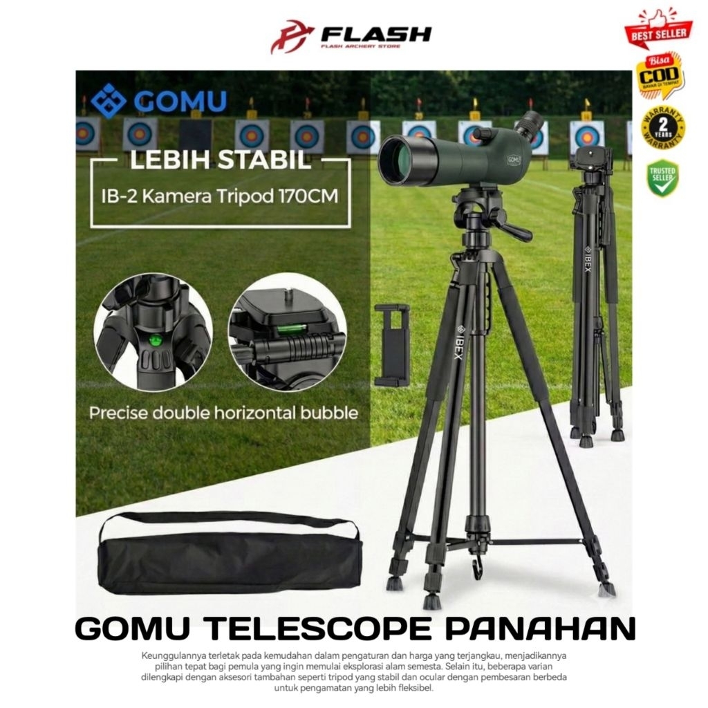 GOMU Teropong Panahan Profesional | Telescope Panah GOMU