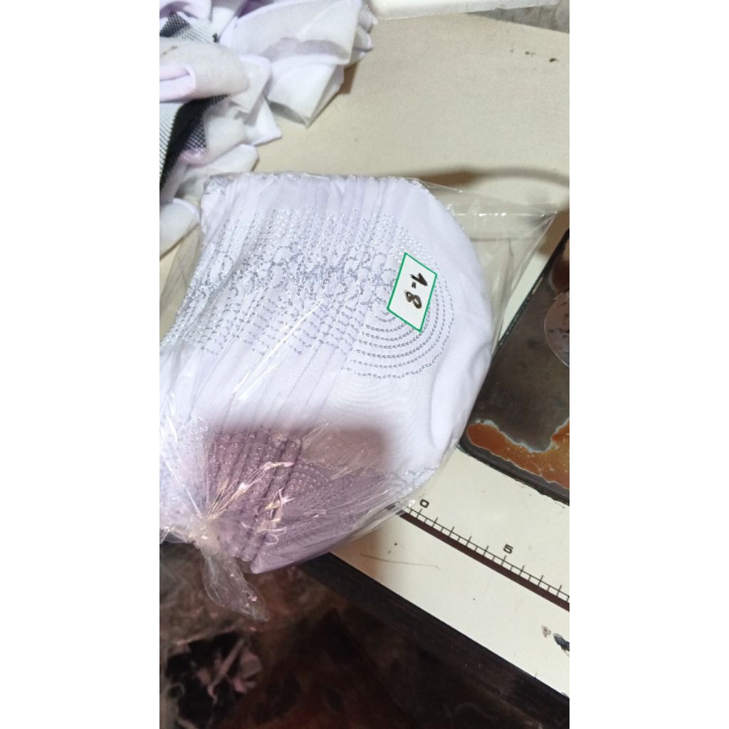 peci madinah putih peci santri satu kodi