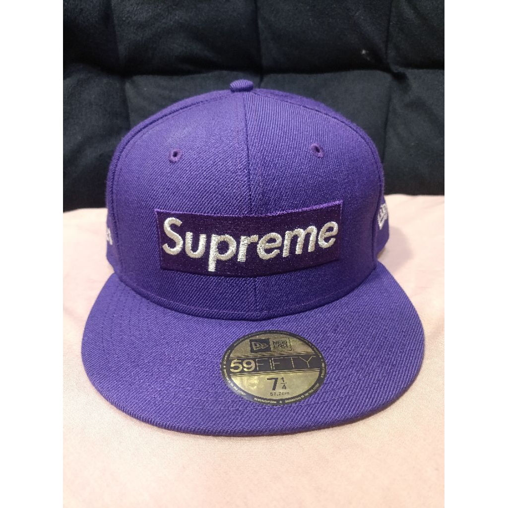 Topi New Era x Supreme $1M Size 7 1/4 True Size ORIGINAL 100%