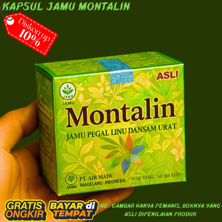 Tolak Angin isi Kapsul 10 sachet MontalinTeng Herbal mambantu mengatasi masuk angin