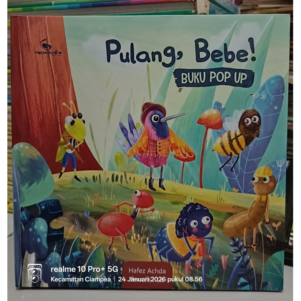 Buku pop-up preloved--- pulang, bebe (eta 4)